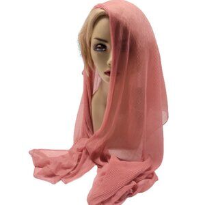 Light Purple Coral Scarf -  NEW